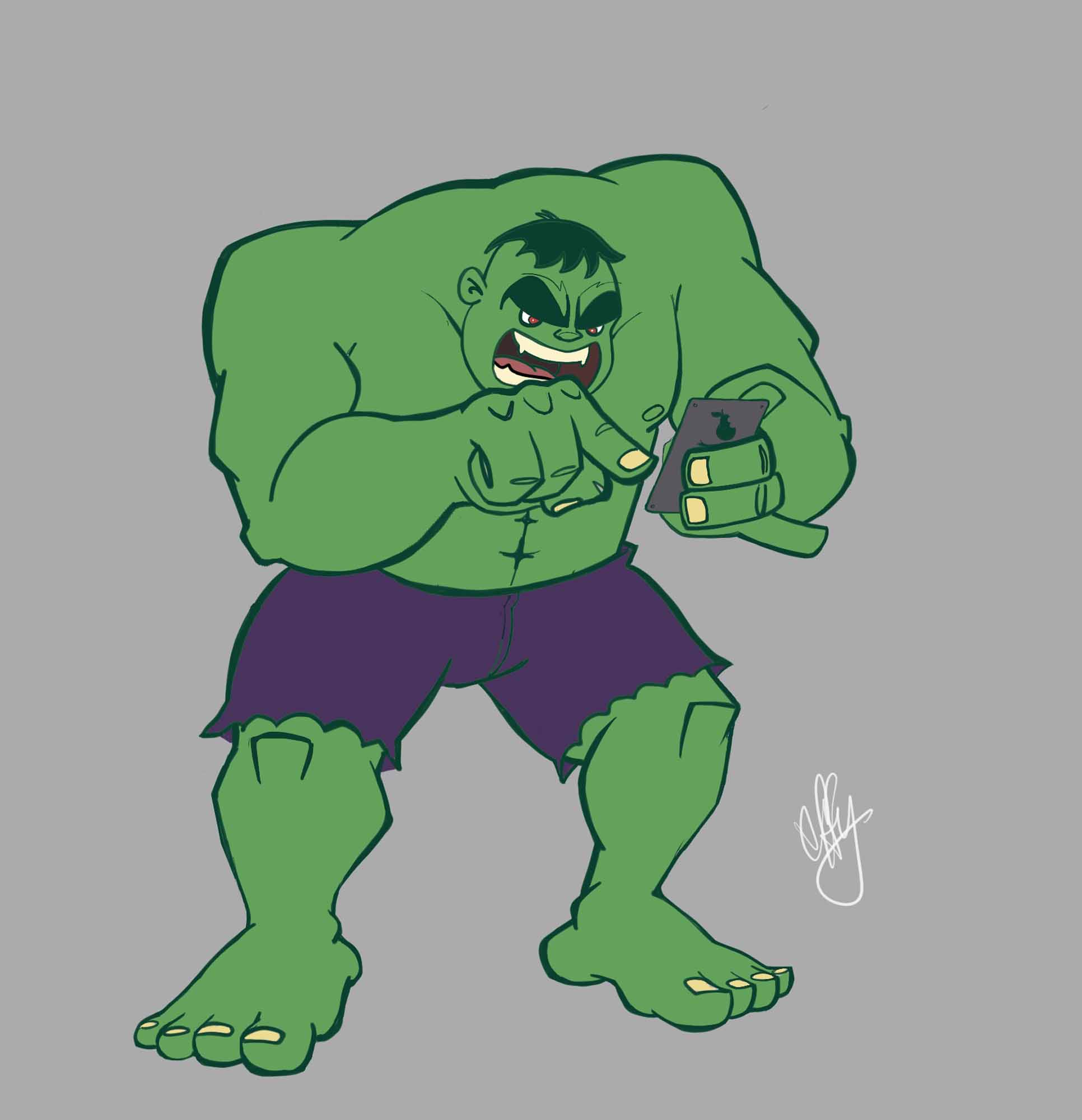 Hulk Fingers
